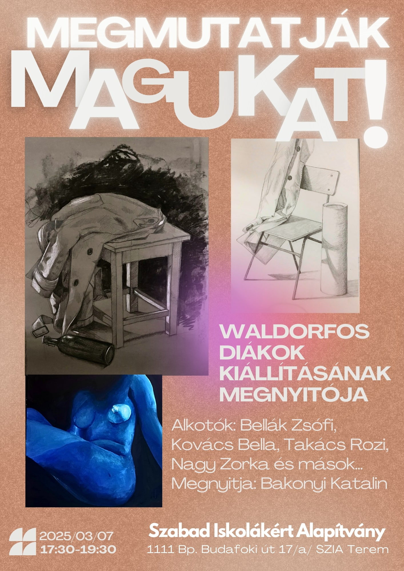 Megmutatják magukat! Waldorfos diákok kiállításának megnyitója